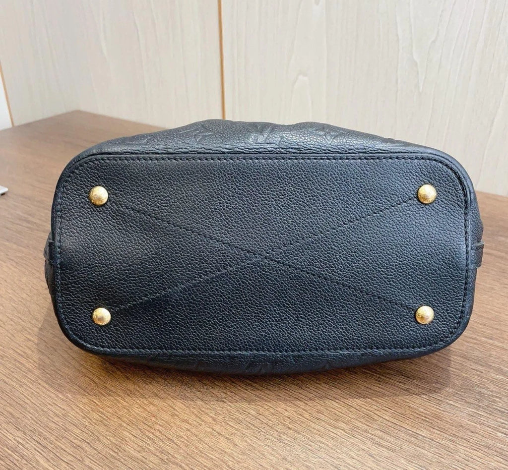 Louis Vuitton Mazarine Monogram Calfskin Top Handle Bag Crossbody Bag Women