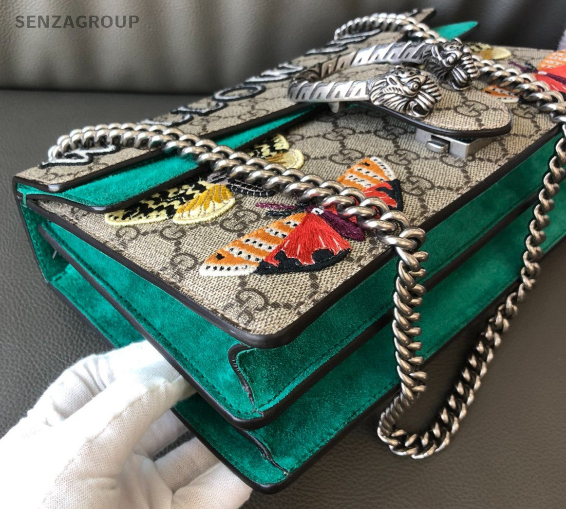 GUCCI Dionysus MM Limited Edition Monogram Chain Shoulder bag Women