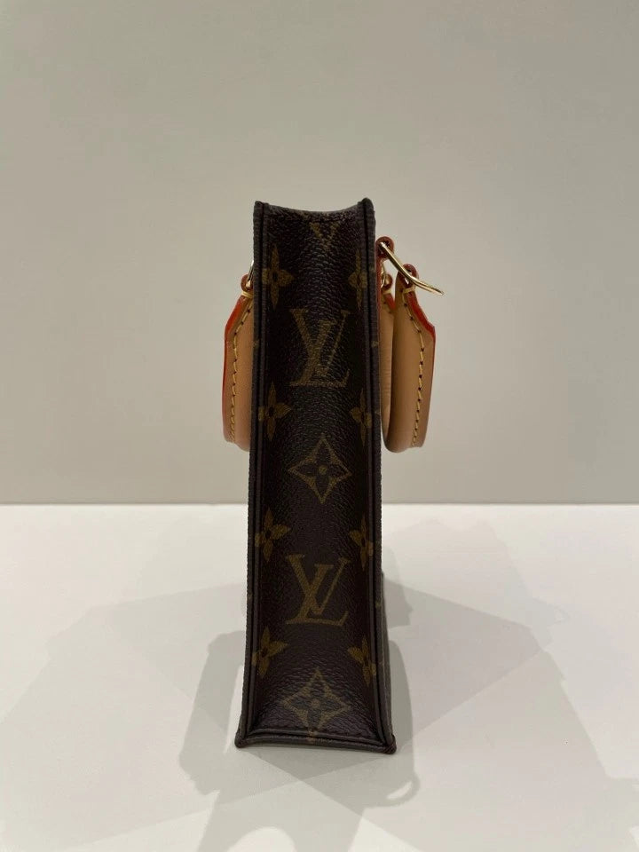 Louis Vuitton Canvas Small Top Handle Bag For Women