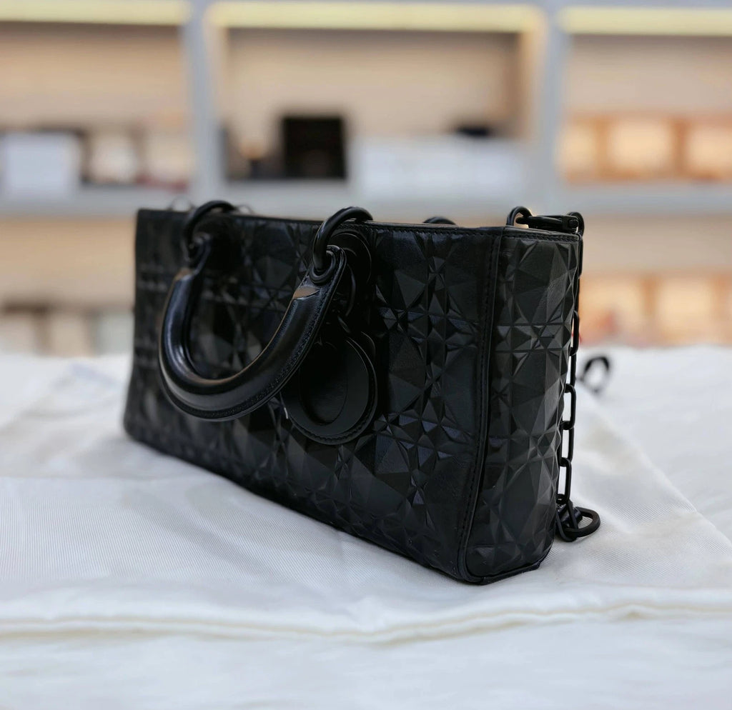 Dior Lady D-Joy Medium Cannage Shoulder Handbag for Women