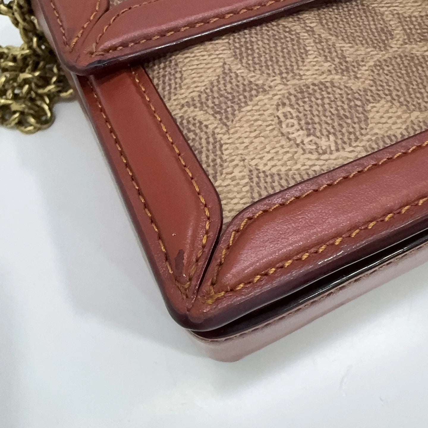 Coach Hutton22 Women's Classic Monogram Envelope Shoulder Crossbody