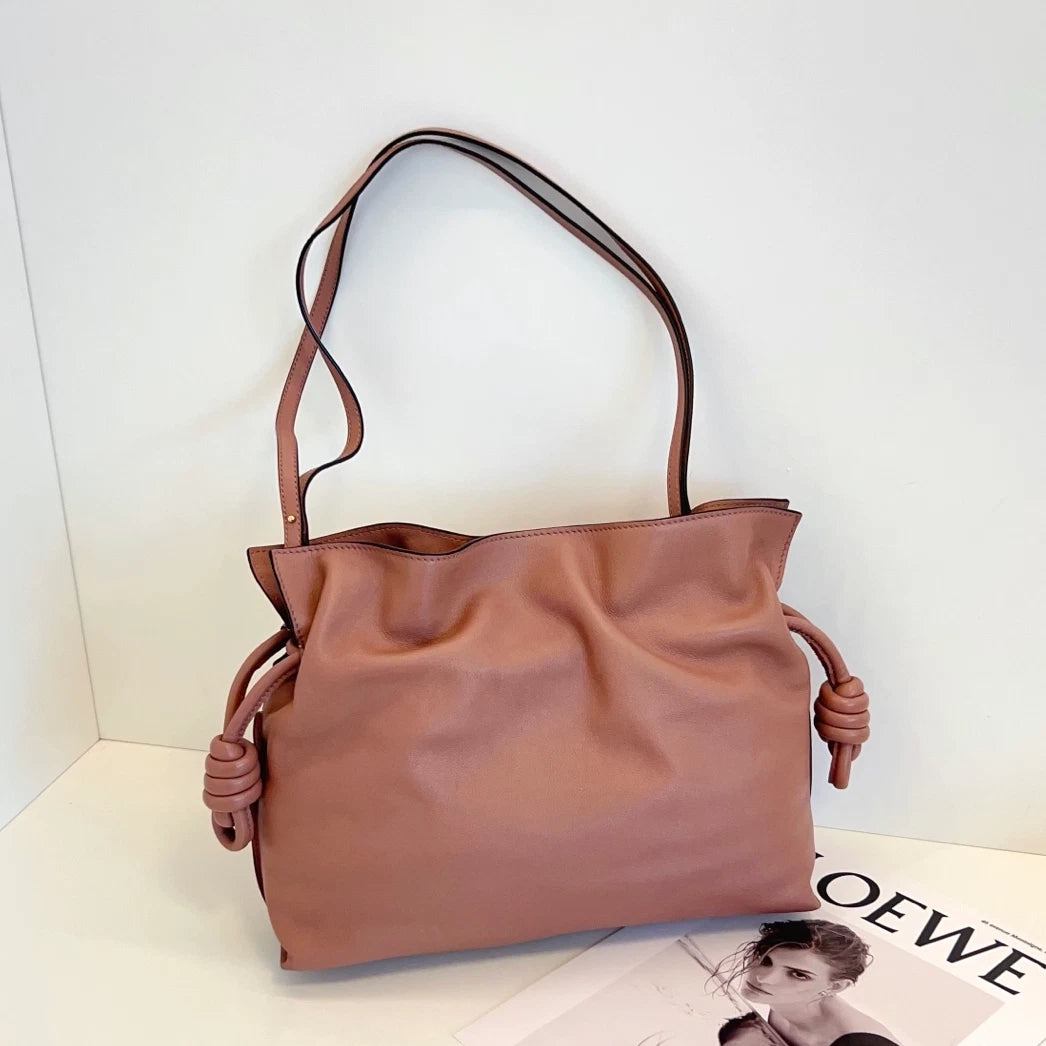 Loewe Flamenco MM Shoulder Crossbody Pink Women Classic