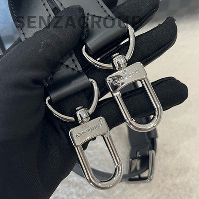 Louis Vuitton Damier Graphite Briefcase Messenger Bag Black Silver