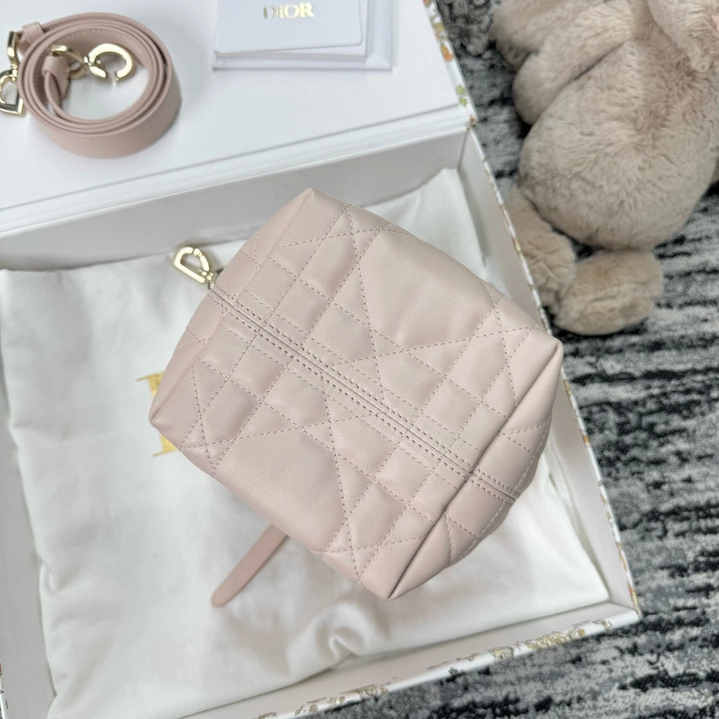 Dior Toujours Vertical Nano Sakura Pink Crossbody Bag For Women
