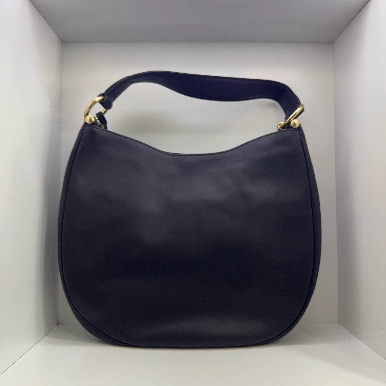 Coach Black Leather Handbag Shoulder Crossbody Bag For Women