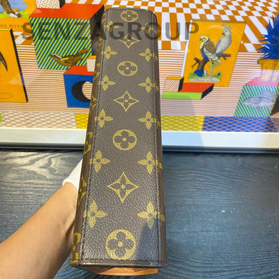 Louis Vuitton Monogram Kelly Handbag Brown Classic Women's Bag
