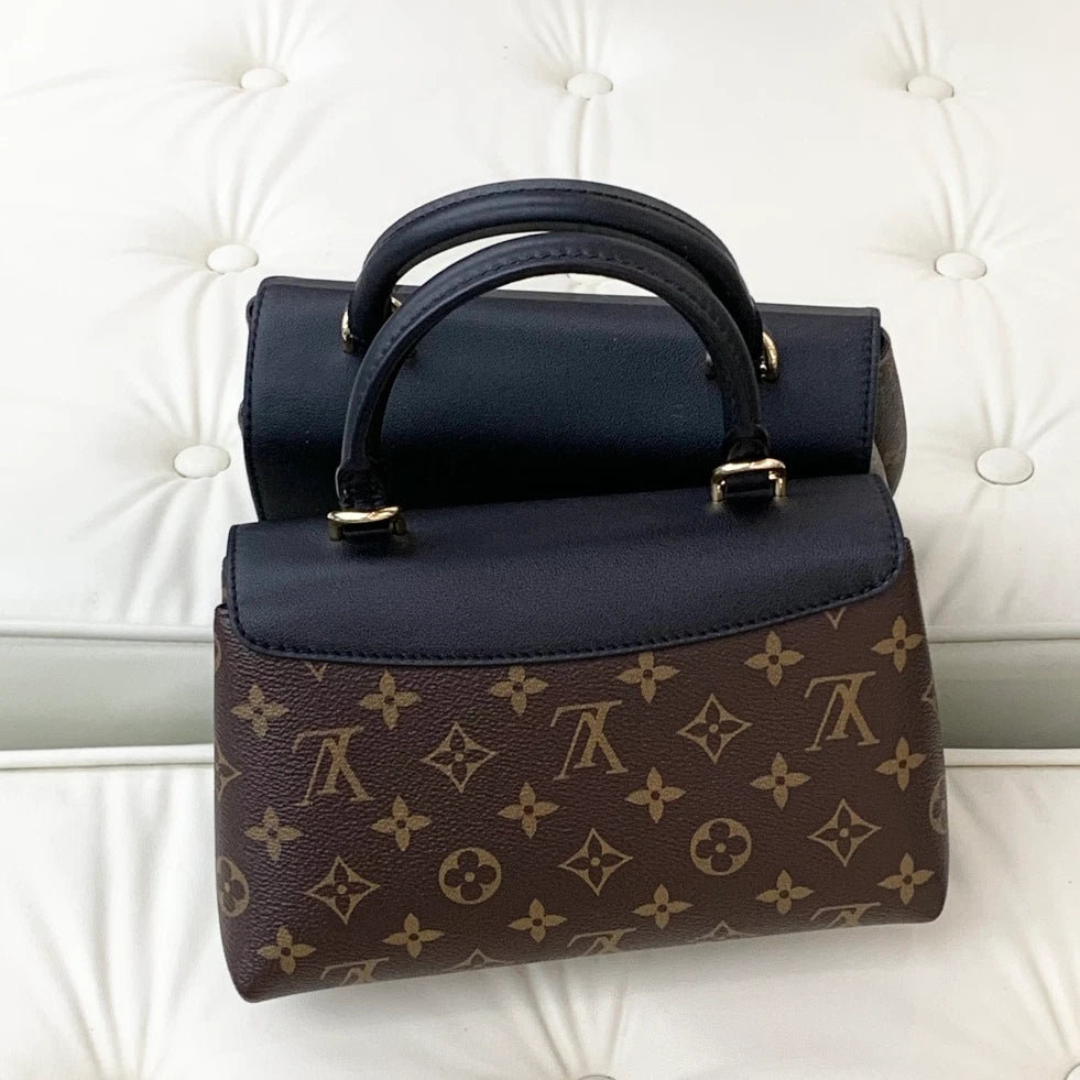 Louis Vuitton Madeleine BB Monogram Top Handle Crossbody Bag Brown Women S