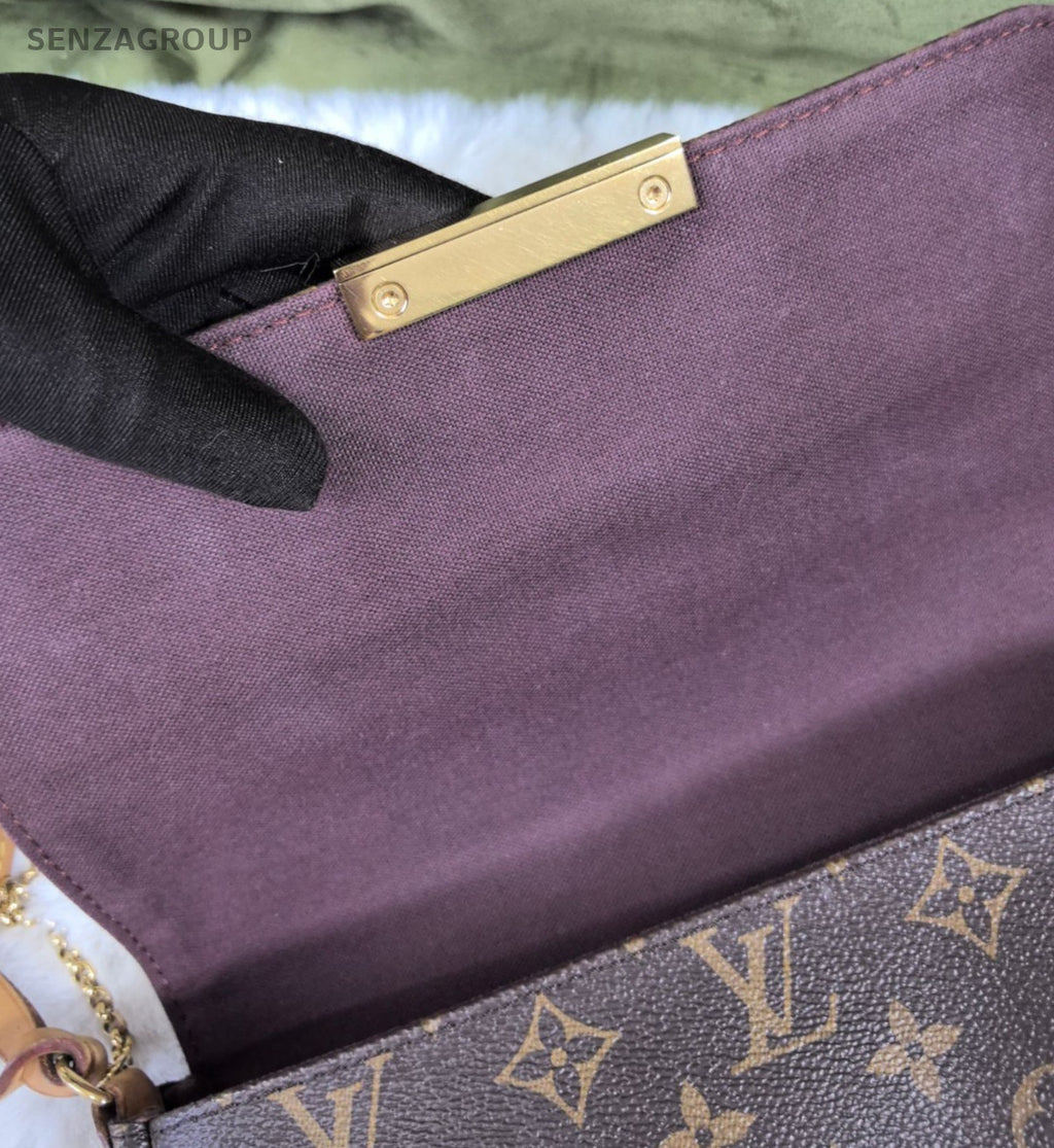 Louis Vuitton Favourite MM Monogram Chain Shoulder bag Women Crossbody