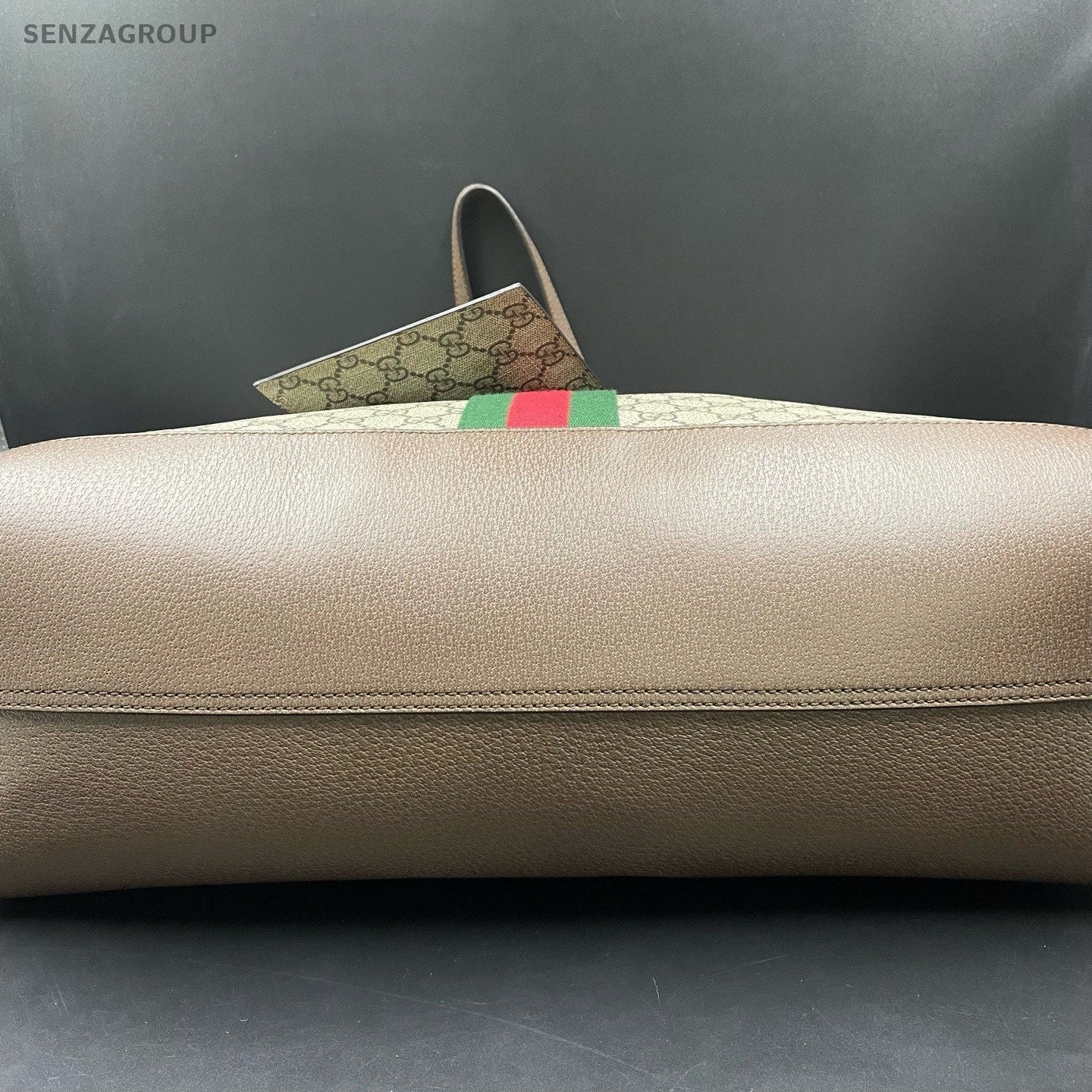 Gucci Ophidia GG Supreme Canvas Shoulder Bag Beige Brown Women Classic