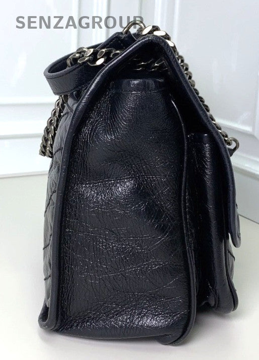 YSL Saint Laurent NIKI Medium Oil waxed leather Shoulder bag Crossbody