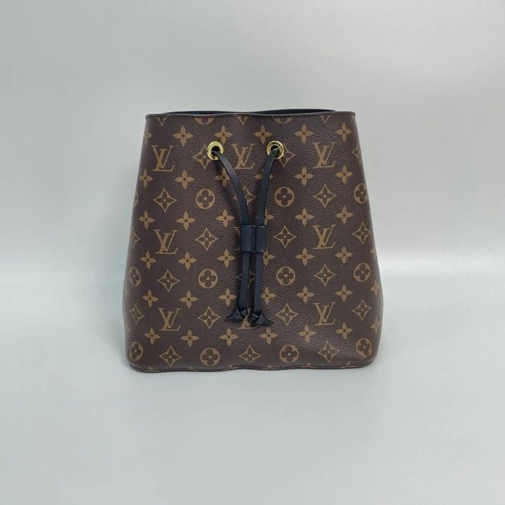 Louis Vuitton Neonoe Monogram Brown Canvas Bucket Bag Women