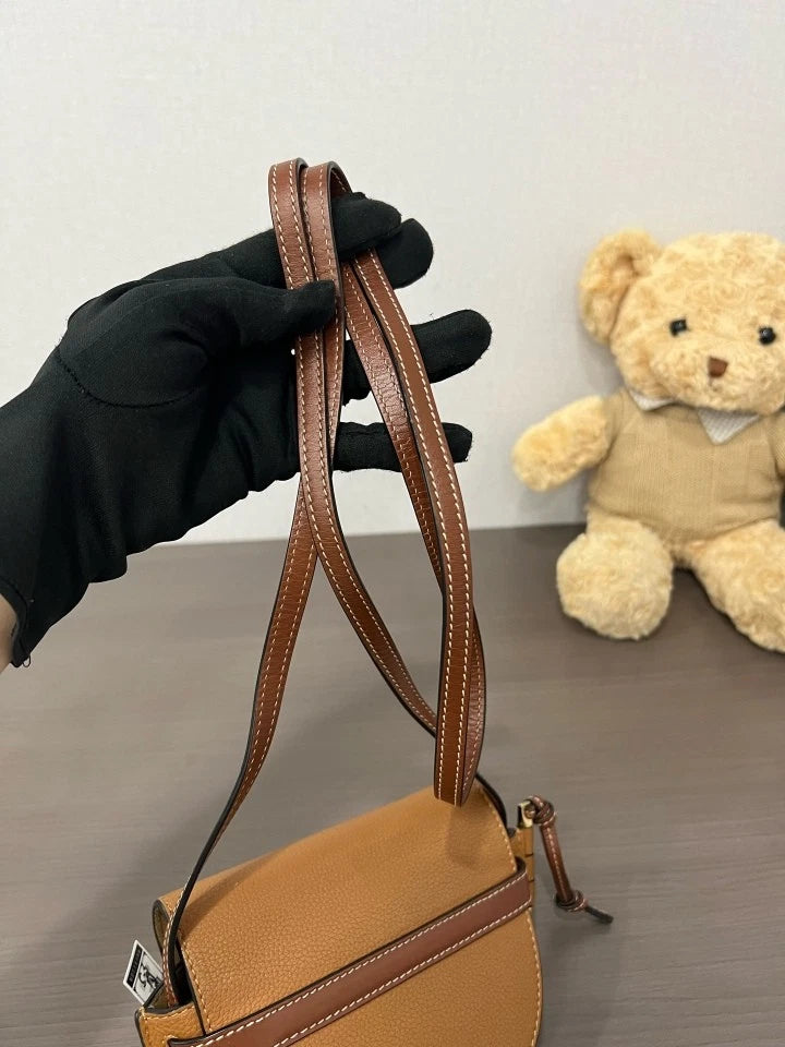 Loewe Mini Gate Saddle Crossbody Bag For Women