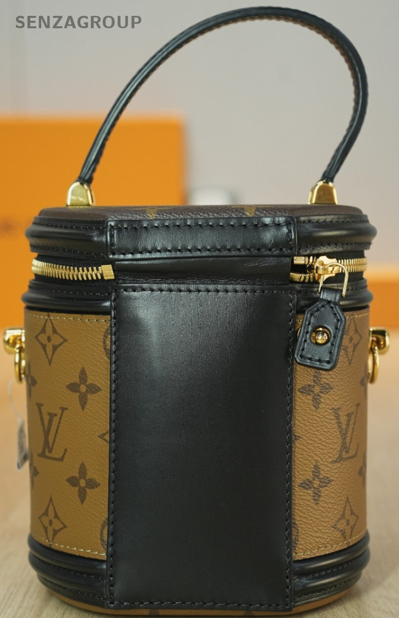 LOUIS VUITTON Cannes Monogram Canvas Shoulder Handbag  M43986