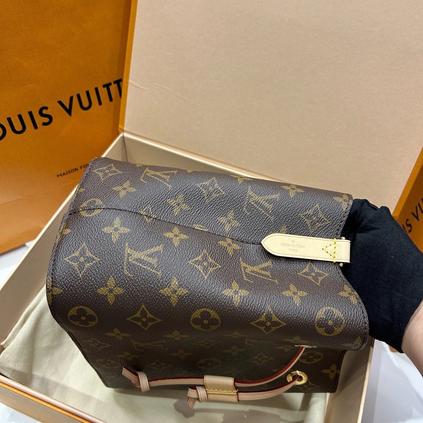 Louis Vuitton NeoNoe Monogram Canvas Mini Bucket Shoulder Crossbody Bag