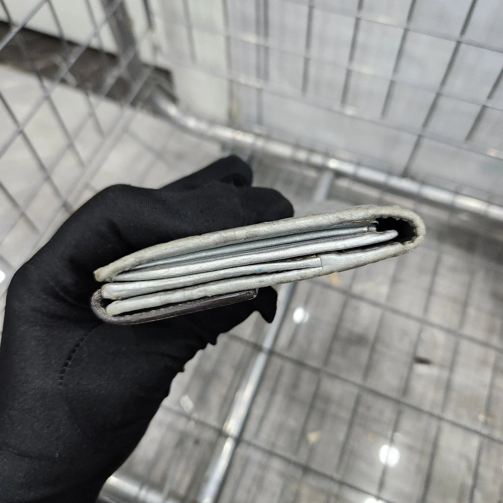 GUCCI Silver Monogram Embossed Long Wallet For Women