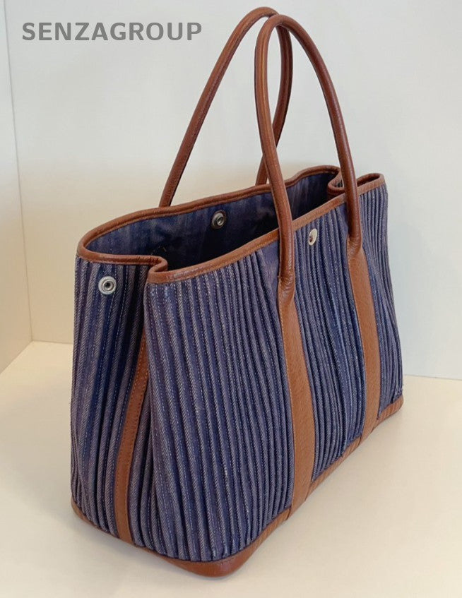 Hermes Garden Pary GP36 Tote Top Handle Shoulder Handbag Women