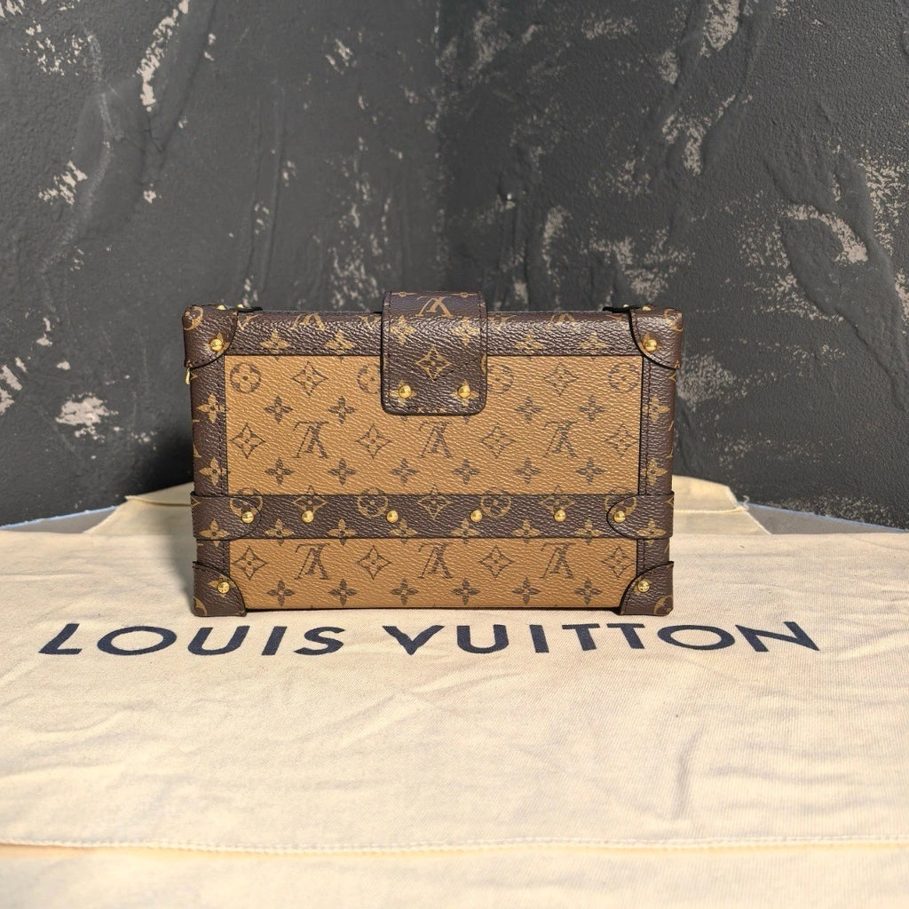Louis Vuitton Canvas Hard Square Box Crossbody For Women