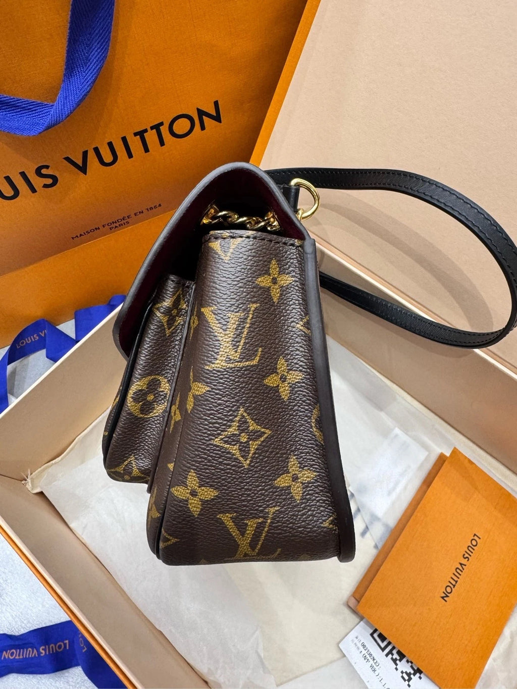 Louis Vuitton Passy Monogram Canvas Shoulder Bag For Women