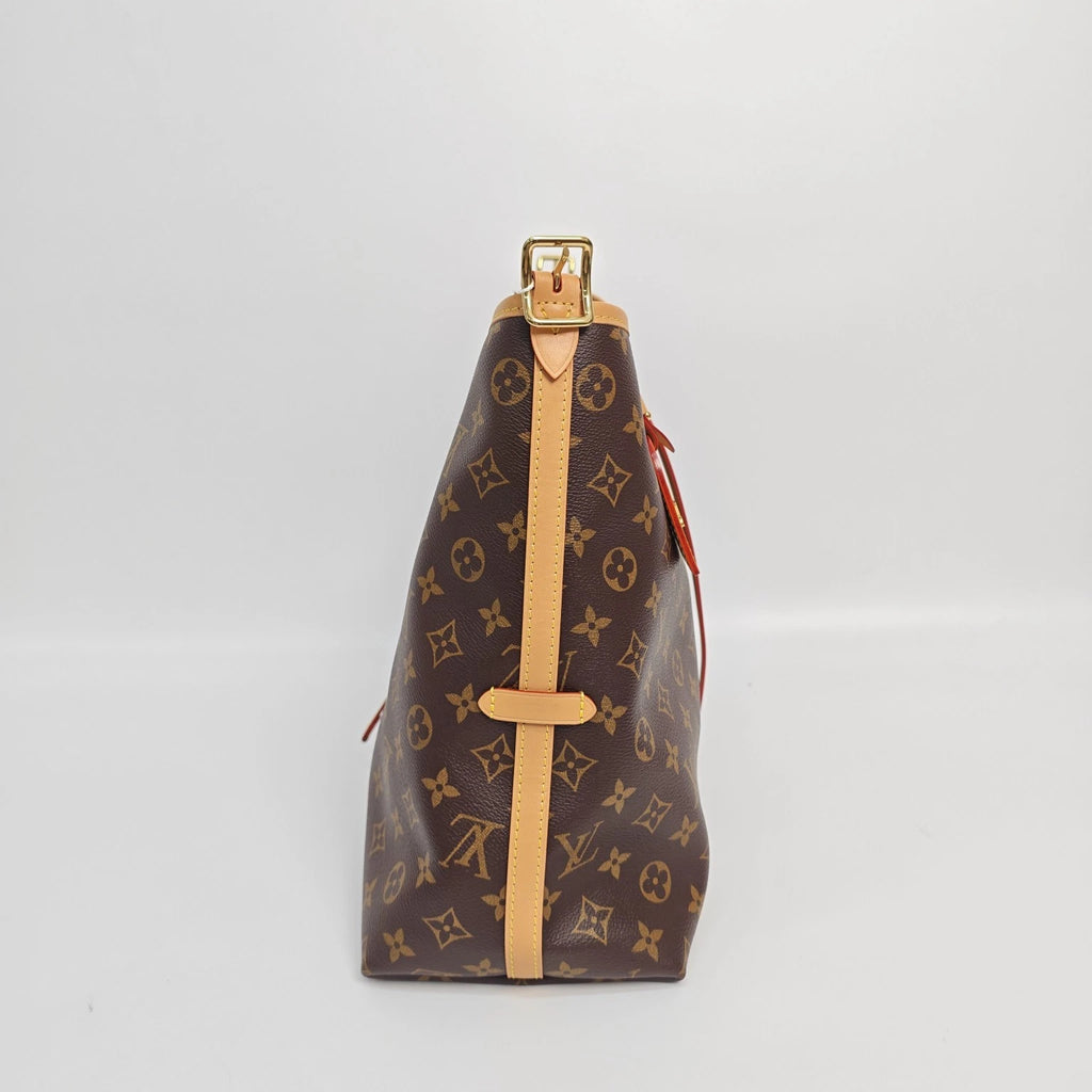Louis Vuitton Carryall Monogram Canvas Tote Bag Excellent