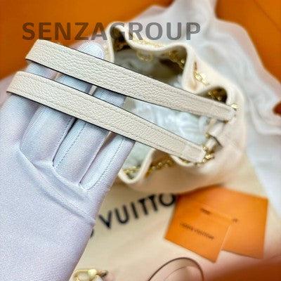 Louis Vuitton Monogram Bucket Bag - White Gold - Women's Classic Handbag