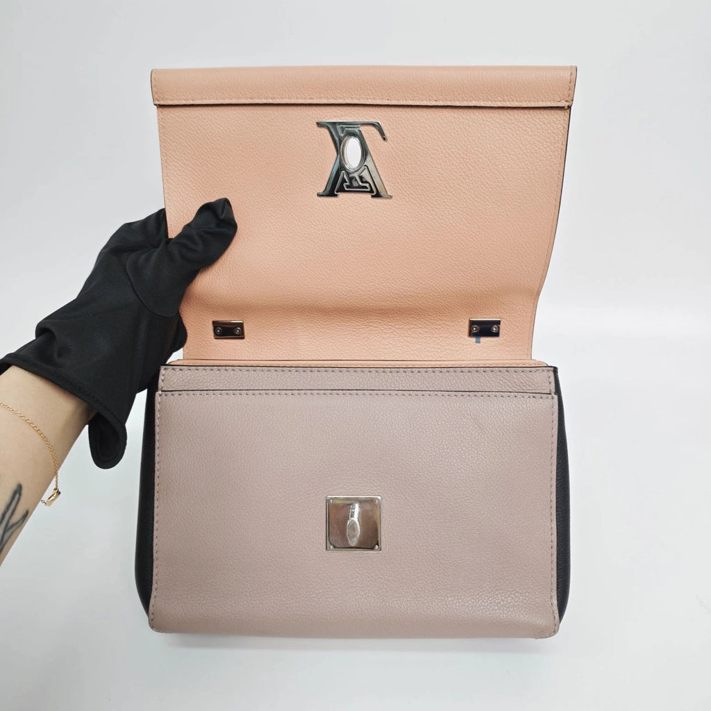 Louis Vuitton Tri-color Lockme BB Chain Crossbody Bag For Women