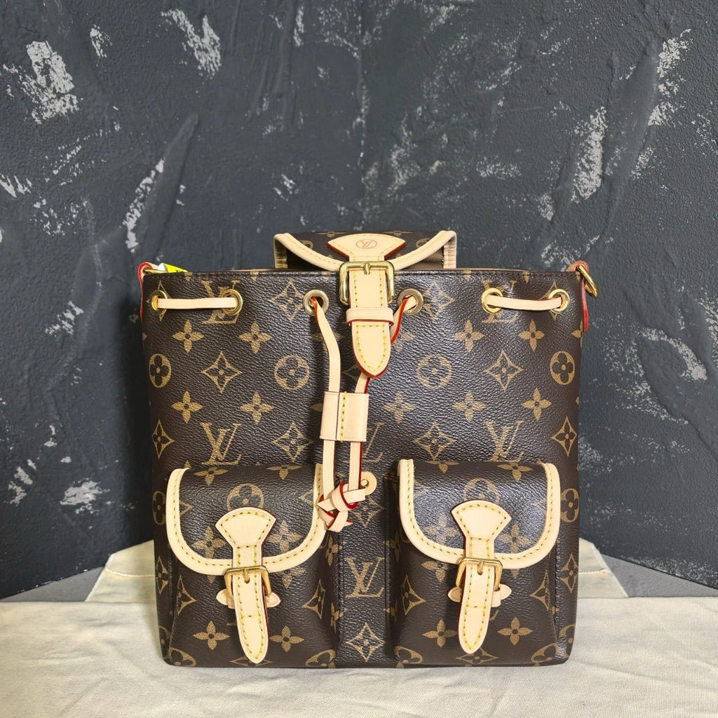 Louis Vuitton Canvas Frog Backpack For Women