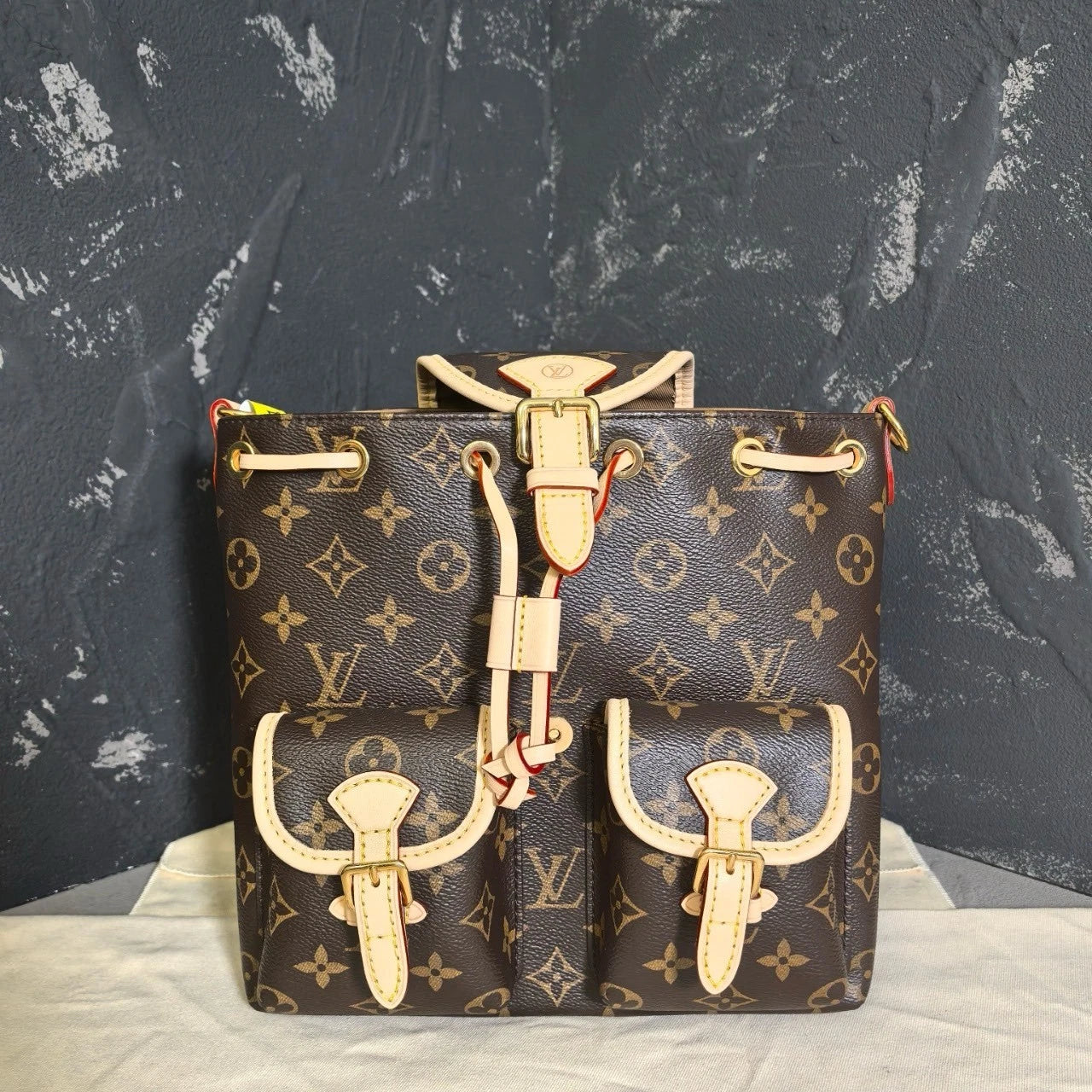 Louis Vuitton Canvas Frog Backpack For Women