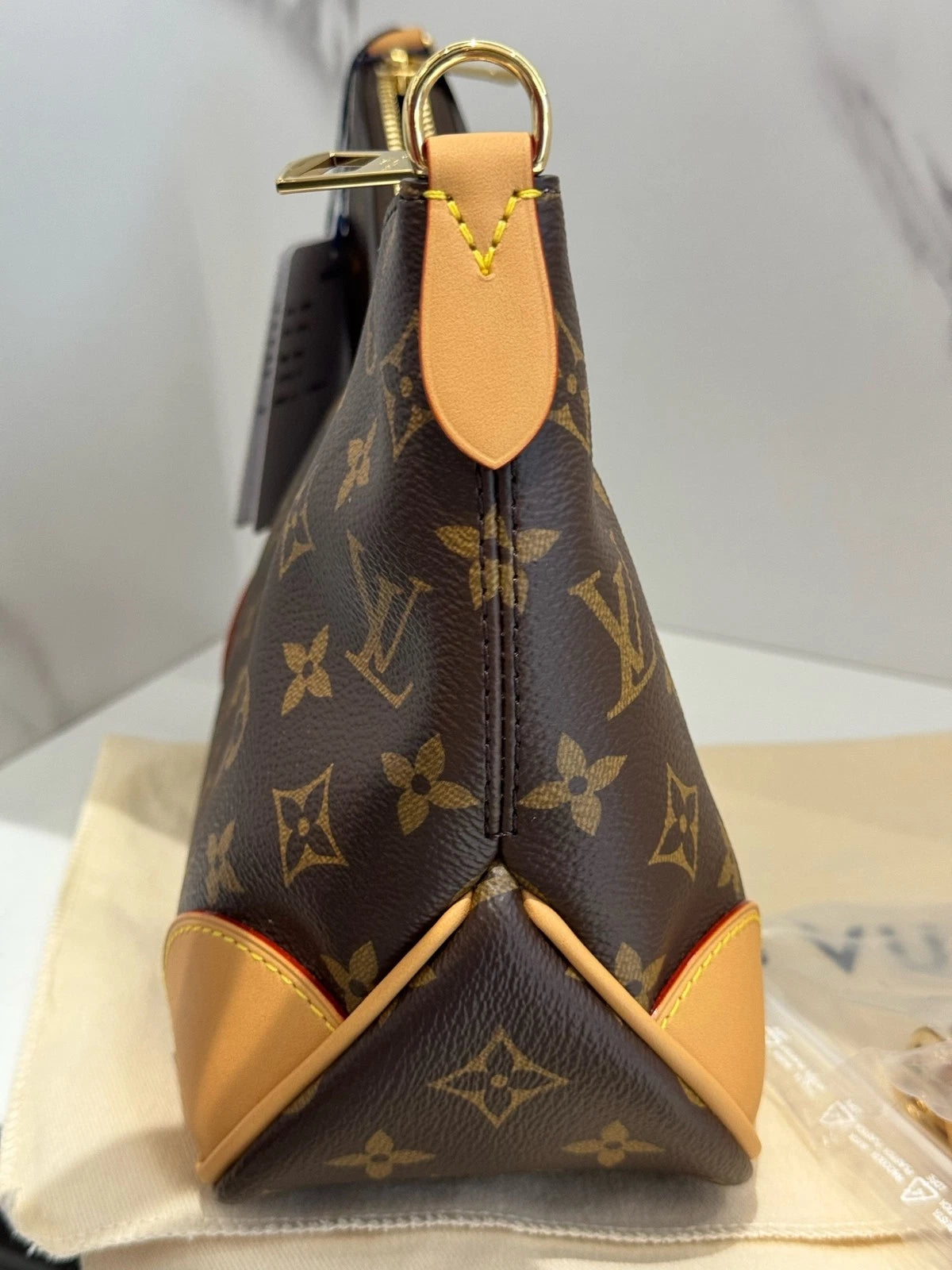 Louis Vuitton Boulogne Classic Monogram Canvas Shoulder Crossbody