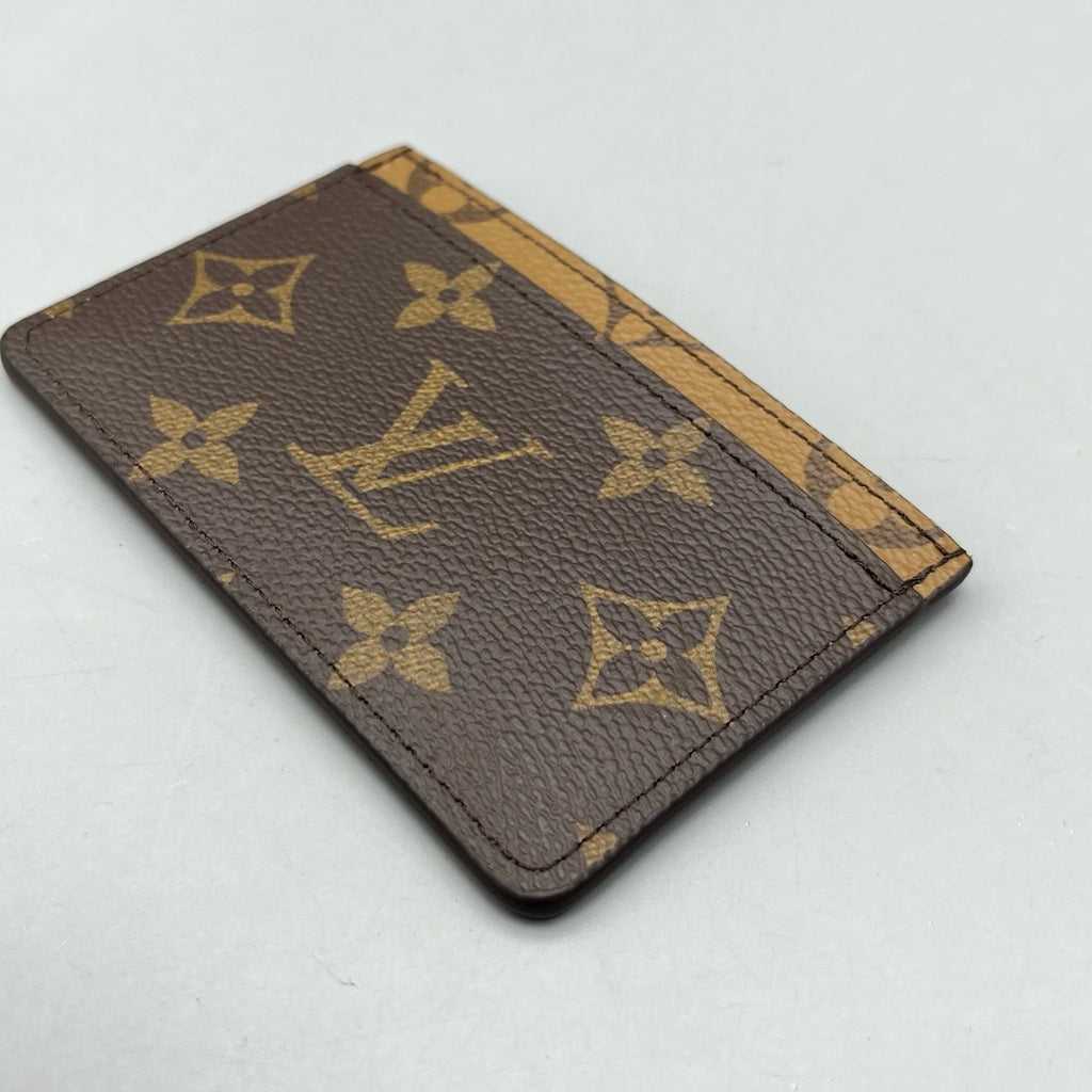 Louis Vuitton Monogram Canvas Card Wallet For Women