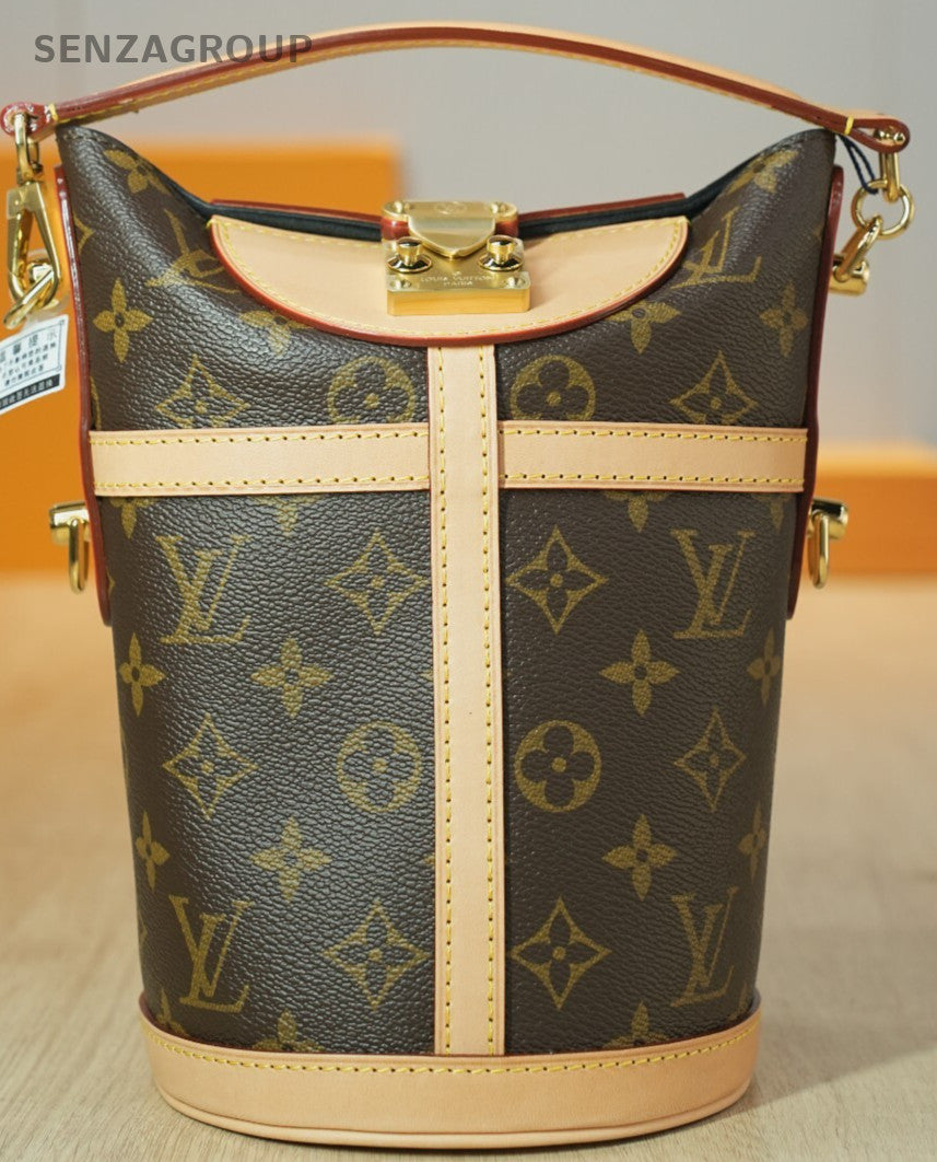 Louis Vuitton Monogram Duffle bag Crossbody M43587 CHIP VERSION