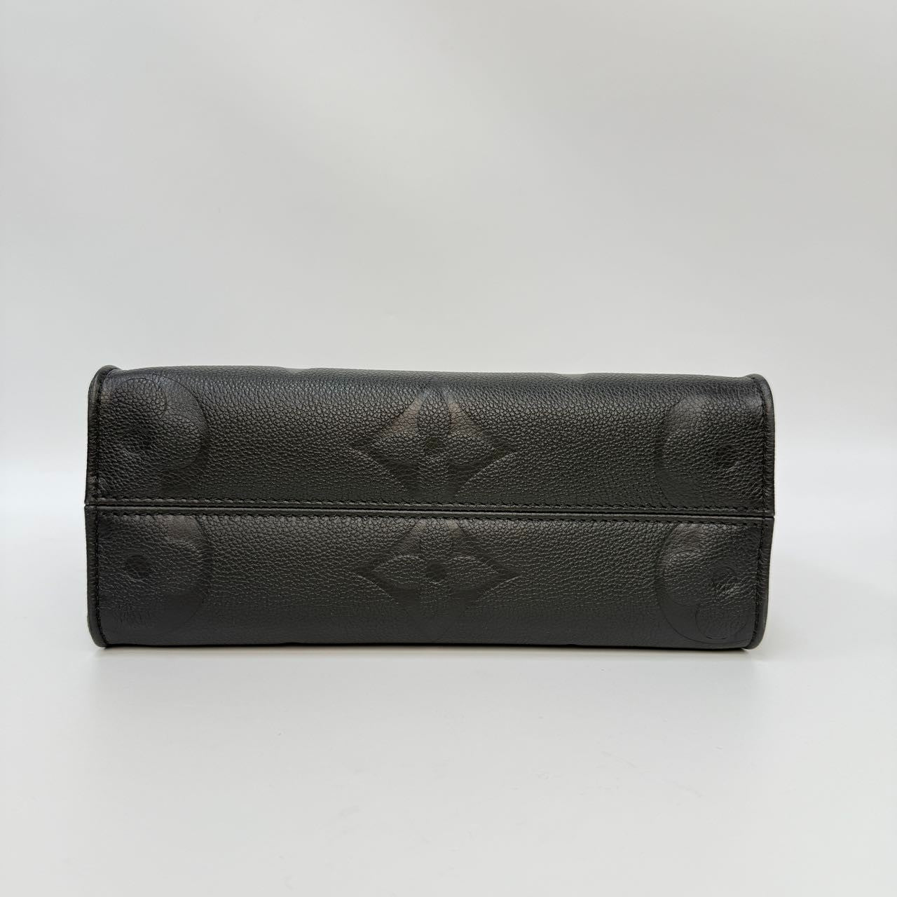 #1 - SJ0001 Louis Vuitton OnTheGo PM Monogram Empreinte Leather Tote Bag