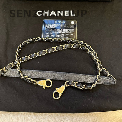 Chanel Coco Handle Medium Black Calfskin Classic Handbag Shoulder Bag Women