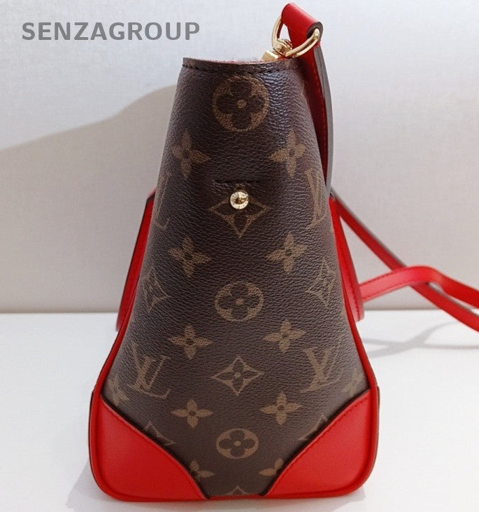 Louis Vuitton Phenix Monogram Handbag Shoulder Bag Brown Gold Women Classic