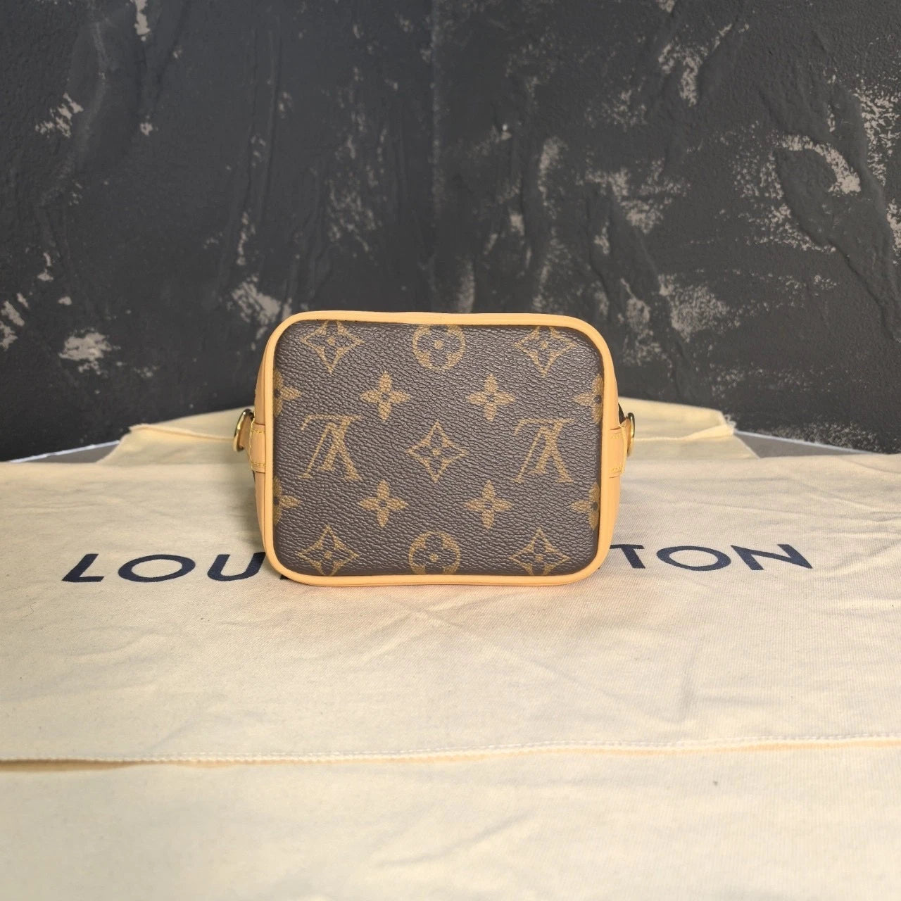 Louis Vuitton Nano Neo Canvas Bucket Crossbody Bag For Women