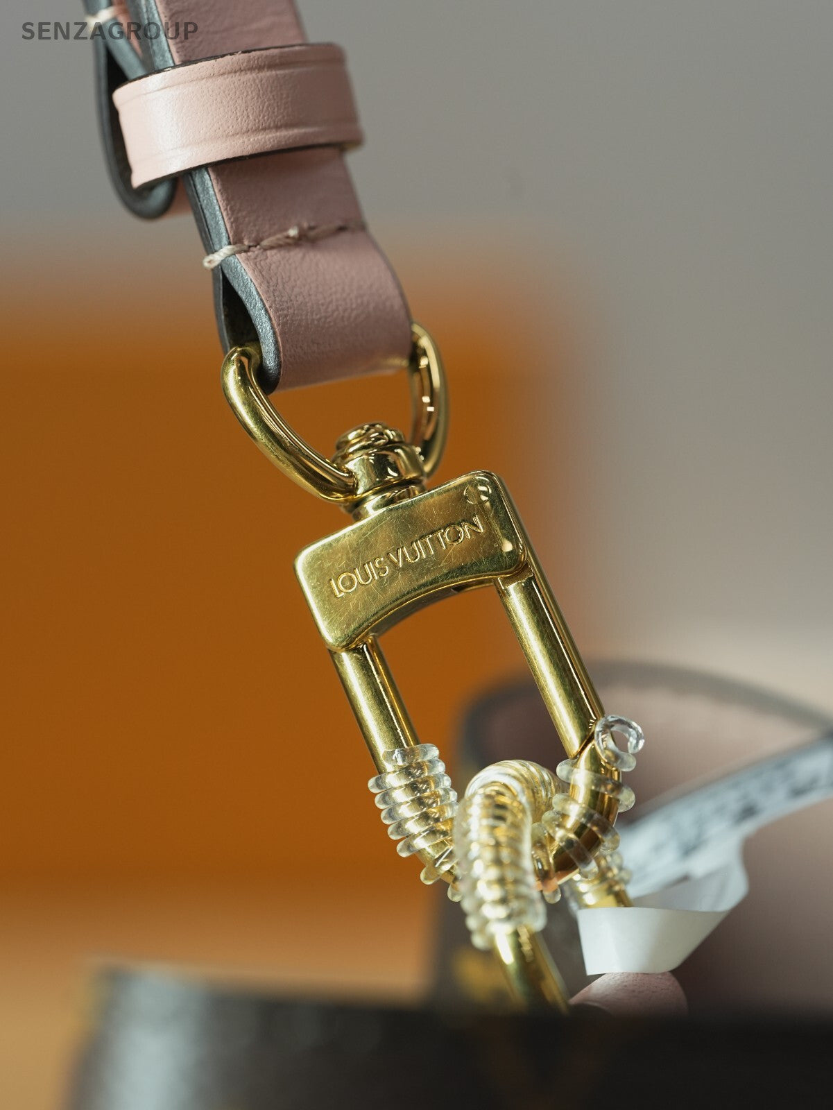 LOUIS VUITTON Monogram ROSE POUDRE CANVAS NEONOE  BUCKET BAG M44022