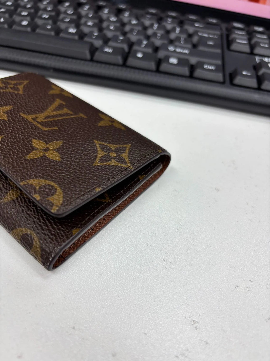 sj0001 26416 Louis Vuitton Monogram Canvas Card Holder u