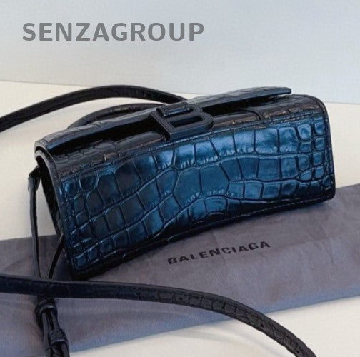 Balenciaga Hourglass soblack XS Top Handlde Handbag Crossbody Almost Brand NEW