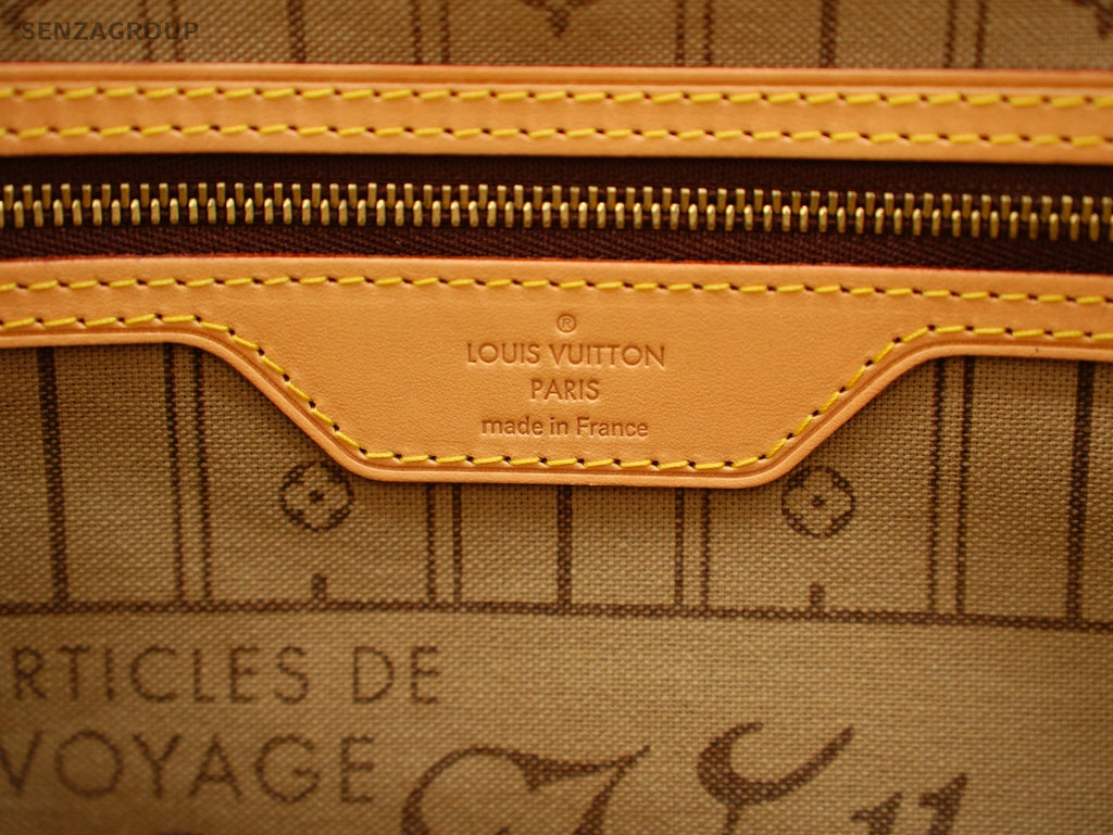 Louis Vuitton Neverfull MM Tote Monogram Shoulder bag Brown Women