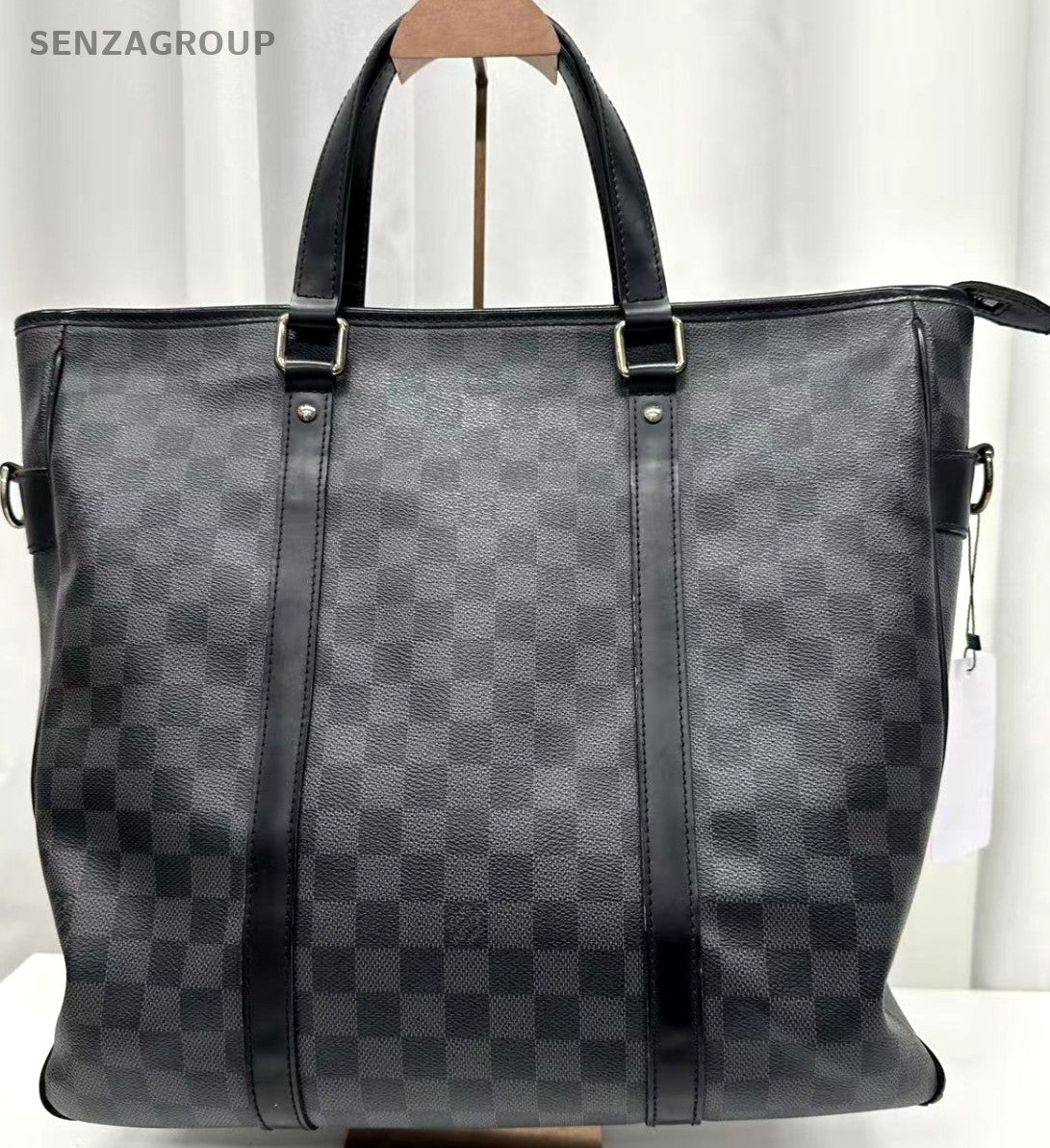 Louis Vuitton Damier Graphite Tadao 2Way Shoulder Business Bag Tote