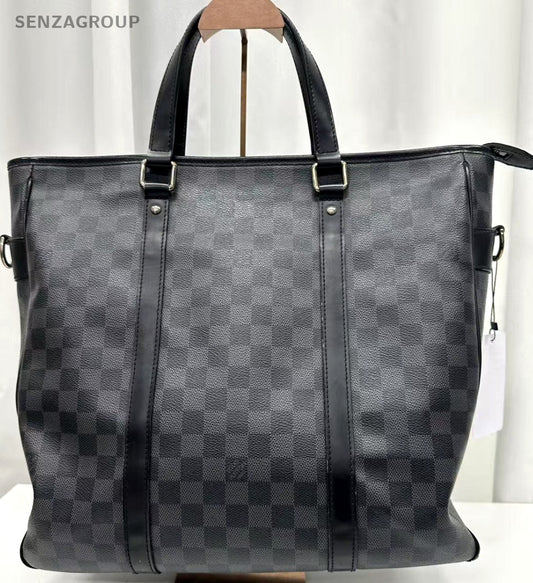 Louis Vuitton Damier Graphite Tadao 2Way Shoulder Business Bag Tote