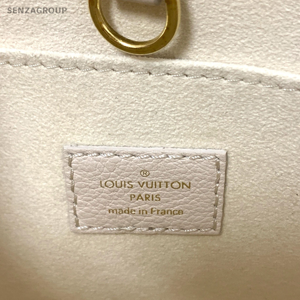 Louis Vuitton Lock & go tote Top Handle bag Calfskin Handbag Women Nude pink