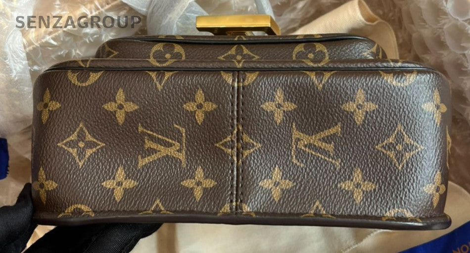 Louis Vuitton Monogram Logo PASSY Brown Shoulder bag Crossbody Alomost brand new