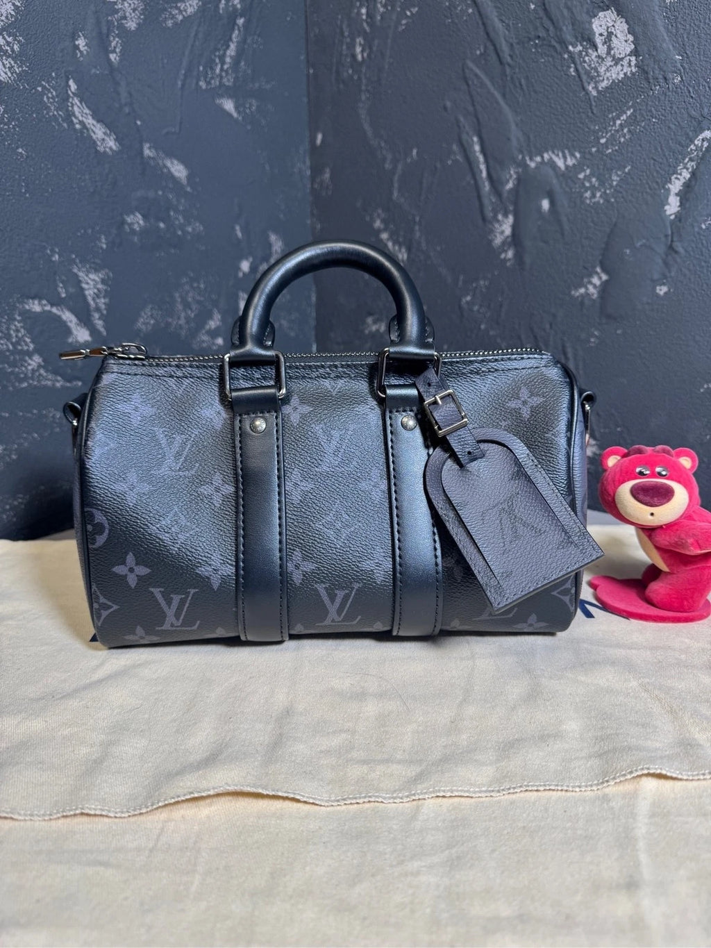 Louis Vuitton Keepall25 Canvas Handbag For Women