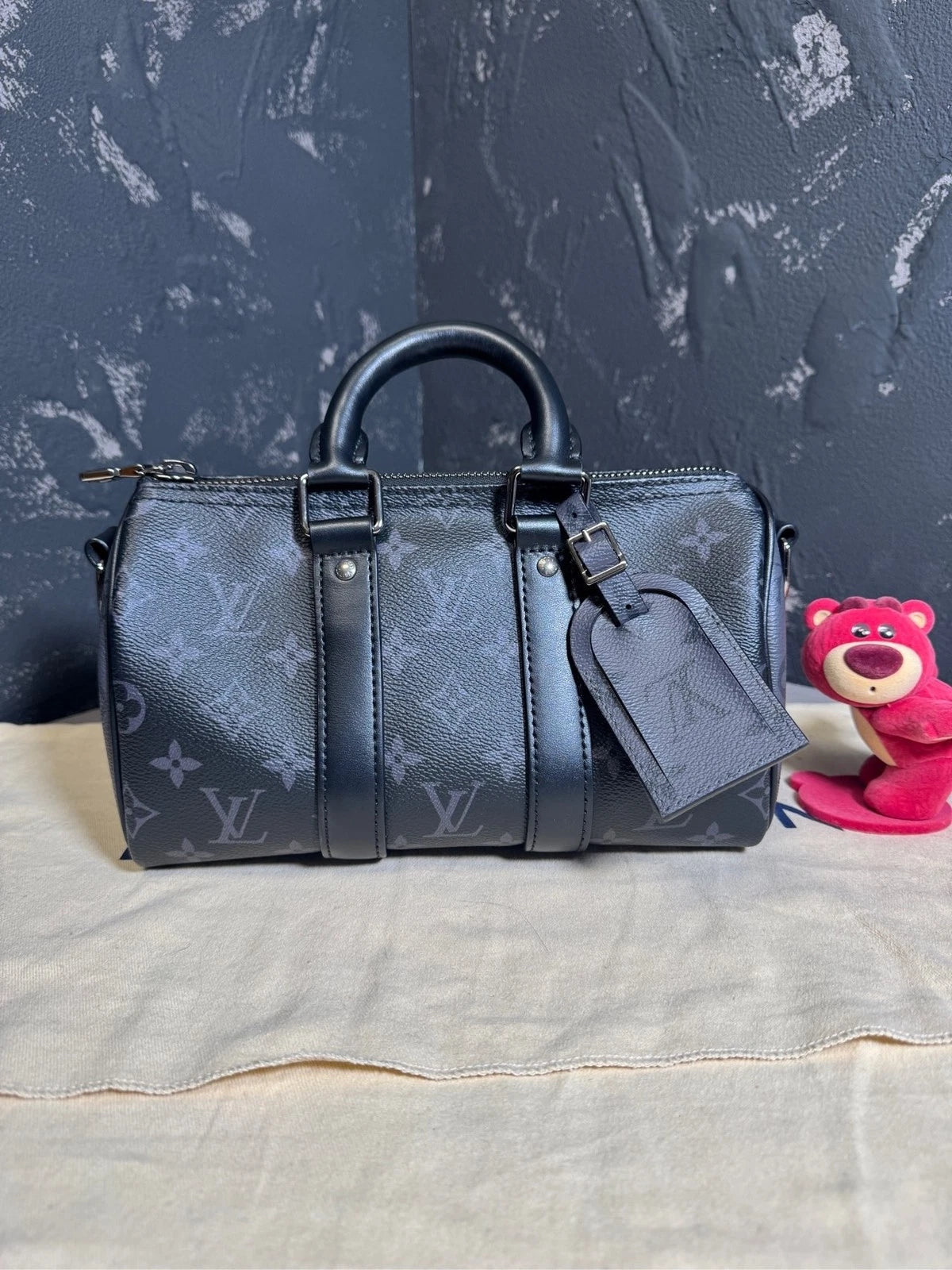 Louis Vuitton Keepall25 Canvas Handbag For Women