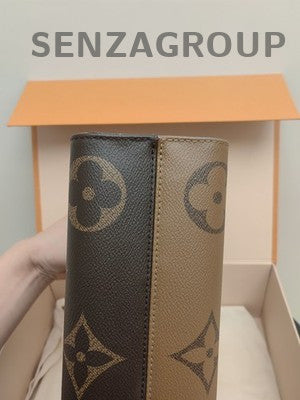 Louis Vuitton OnTheGo MM Monogram Brown Tote Bag for Women