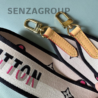 Louis Vuitton Monogram Fendi Baguette Bag Brown Gold Shoulder Strap Crossbody
