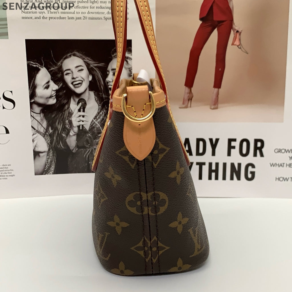 Louis Vuitton Neverfull BB Monogram Brown Handbag - Classic Women's Tote