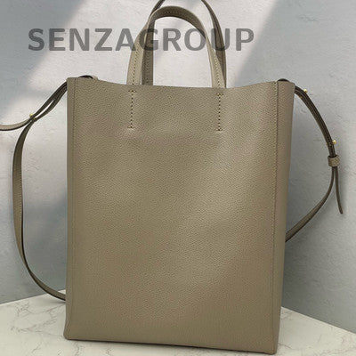 Celine Cabas Tote Grey Bucket Bag Women's Classic Shoulder Handbag