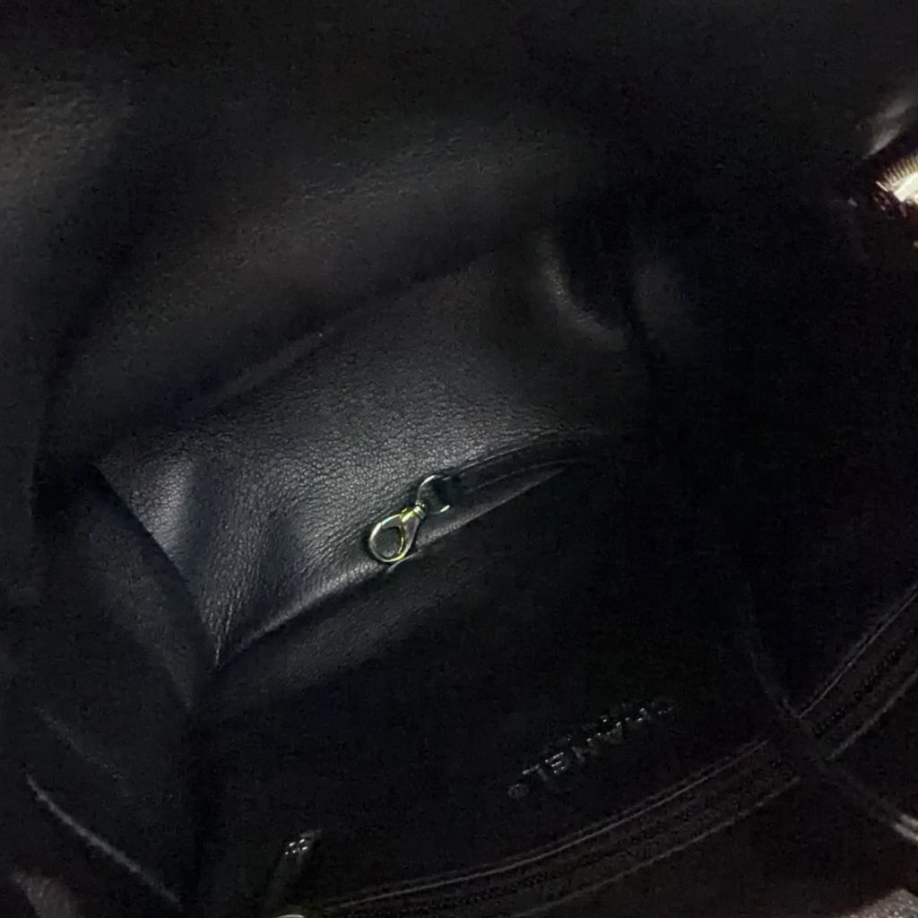 Chanel Sequin Mini Backpack Daypack Black Base Clear Sequin Full Leather