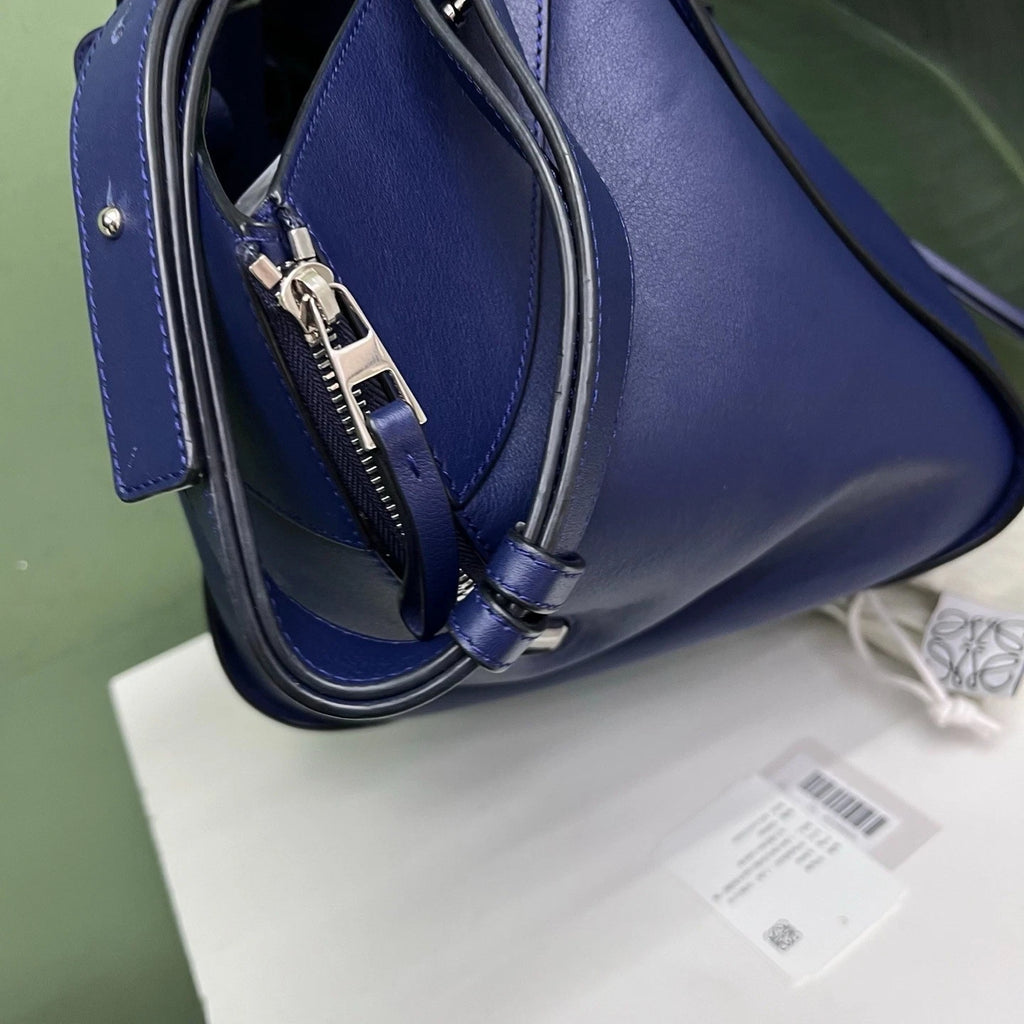 Loewe Hammock Blue Top Handle Bag Crossbody Bag Shoulder Bag Women